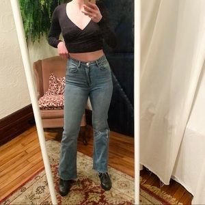Asos flare jeans